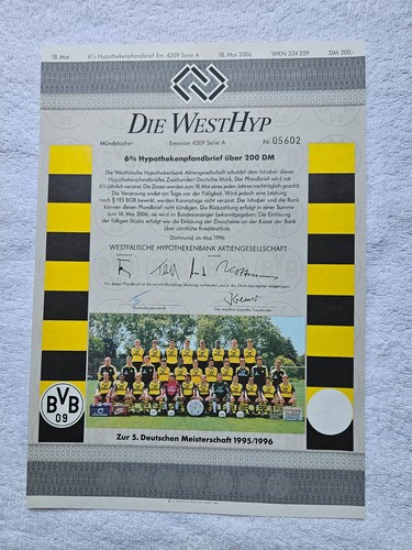 Bvb anleihe der westhyp - bvb,