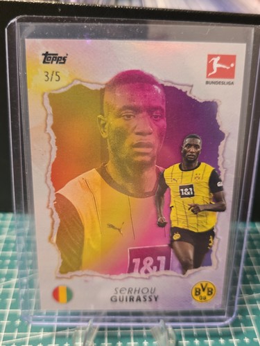 Serhou guirassy 2024 topps - guirassy, 2024-25